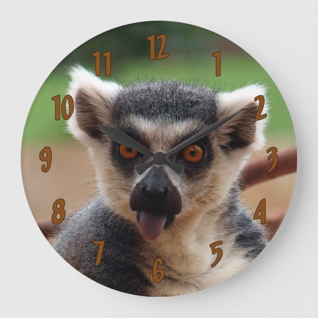 Lemur Stor Klocka (Framsida)
