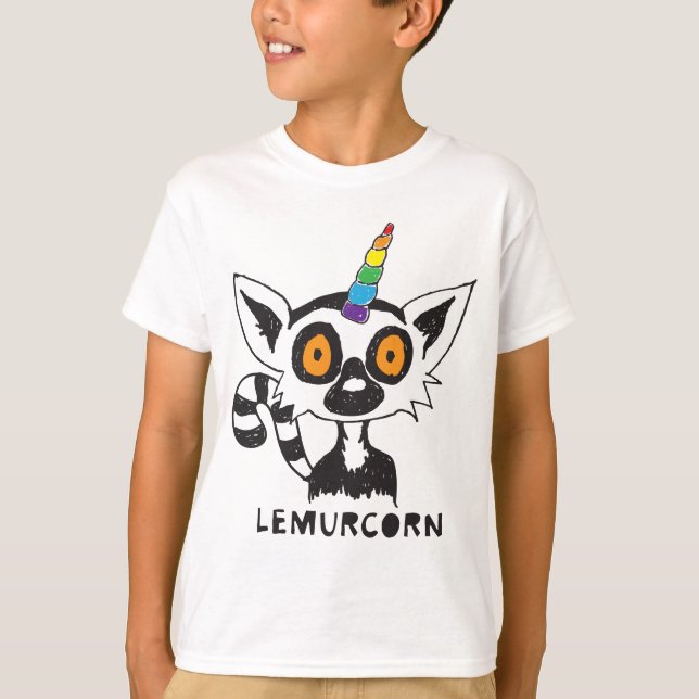 LemurCorn T-shirt (Framsida)
