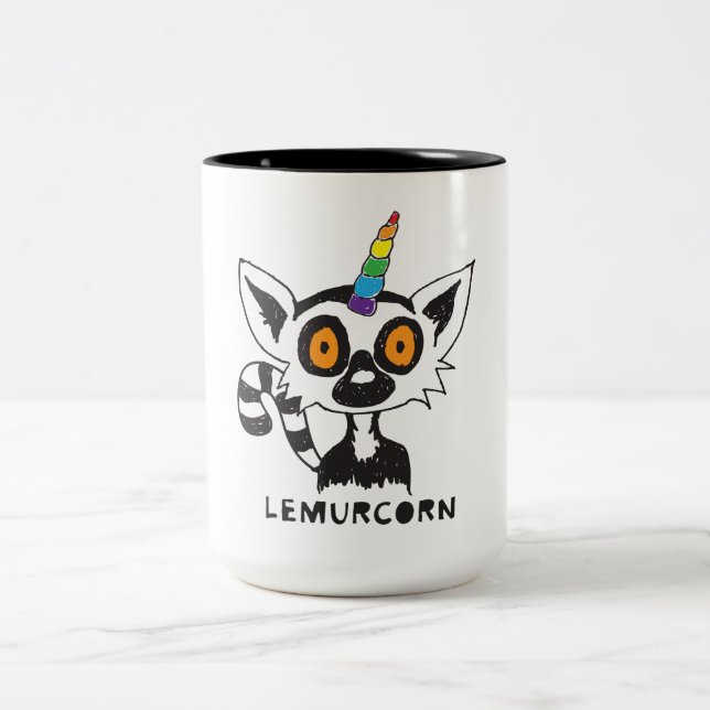 LemurCorn Två-Tonad Mugg (Center)