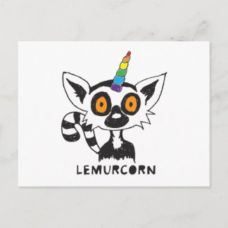 LemurCorn Vykort