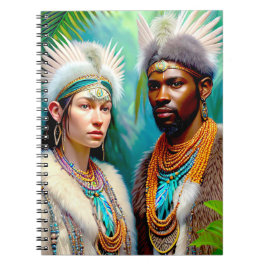Lemurian Bird People of the Far North Notebook Anteckningsbok