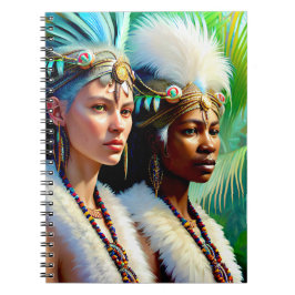 Lemurian Bird People of the Far North Notebook Anteckningsbok