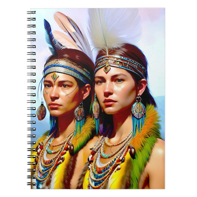 Lemurian Bird People of the Far North Notebook Anteckningsbok (Framsidan)