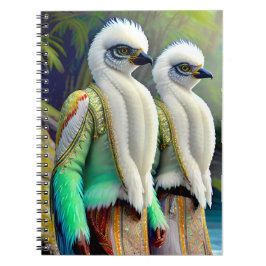 Lemurian Bird People of the Far North Notebook Anteckningsbok