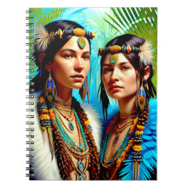 Lemurian Bird People of the Far North Notebook Anteckningsbok