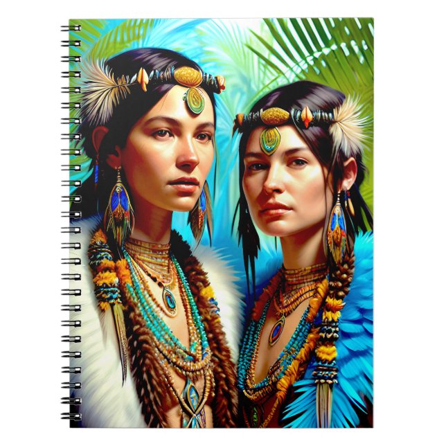 Lemurian Bird People of the Far North Notebook Anteckningsbok (Framsidan)