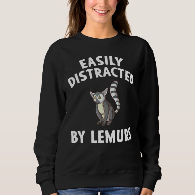 Lemurkläder   Stora Lemurer  Design T Shirt (Framsida)