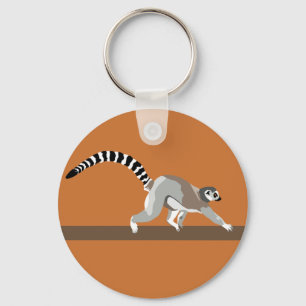 Lemurnyckelring Nyckelring