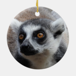 Lemurprydnad Julgransprydnad Keramik