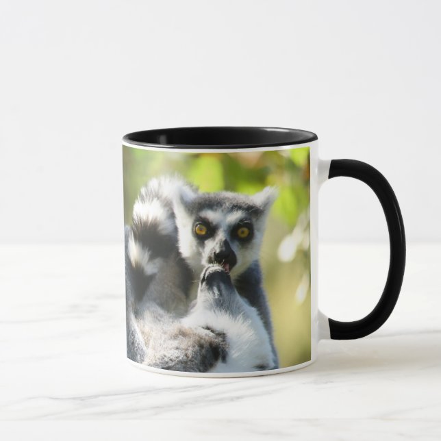 Lemurs i Madagaskar Mugg (Höger)