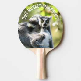 Lemurs i Madagaskar Pingisracket