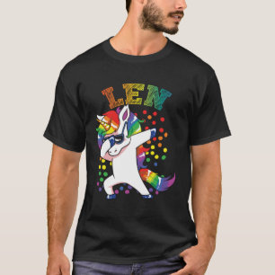 Len Dabbing Unicorn T Shirt