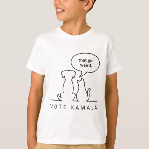 Lena hundar och katter som den Har Konstigen Vote T Shirt