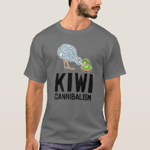 Lena Kiwi Bird Gift Cannibalism for Fruit Älskare T Shirt