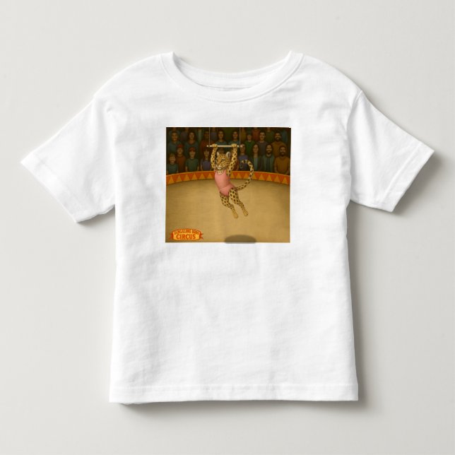 Lena leopard trapezartist t shirt (Framsida)