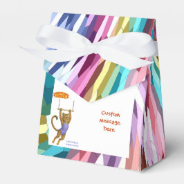 Lena Leopard trapeze artist Presentaskar