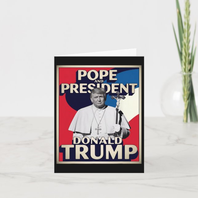 Lena Pope och president Donald Trump6 Kort (Framsida)