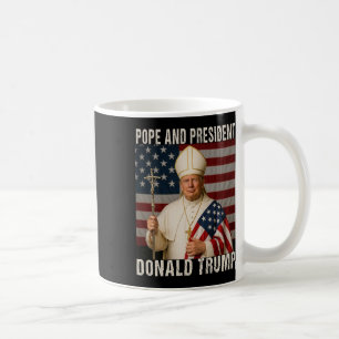 Lena Pope Trump och president Donald Trump Kaffemugg