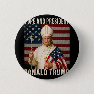 Lena Pope Trump och president Donald Trump Knapp