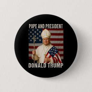 Lena Pope Trump och president Donald Trump Knapp
