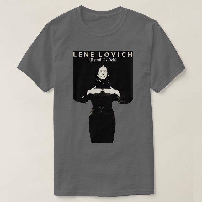 LENE LOVICH 70s T Shirt (Design framsida)