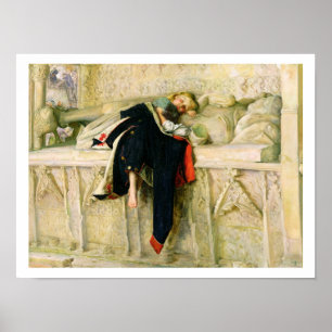 L'Enfant du Regiment (Random Shot) 1855 (olja o Poster