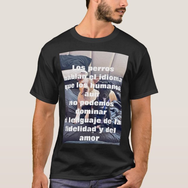 Lenguaje de los animales t shirt (Framsida)