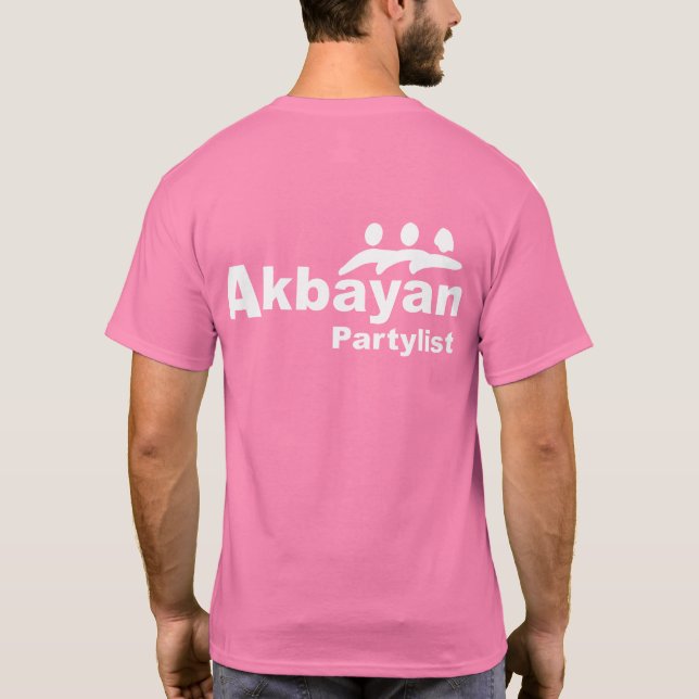 Leni Akbayan PL T Shirt (Baksida)