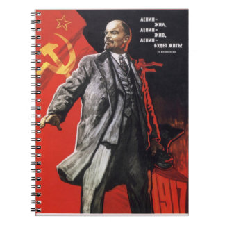 Lenin bor anteckningsboken anteckningsbok