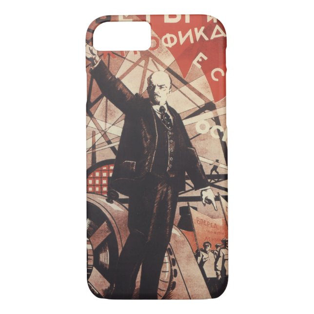 Lenin Case-Mate iPhone Skal (Baksida)