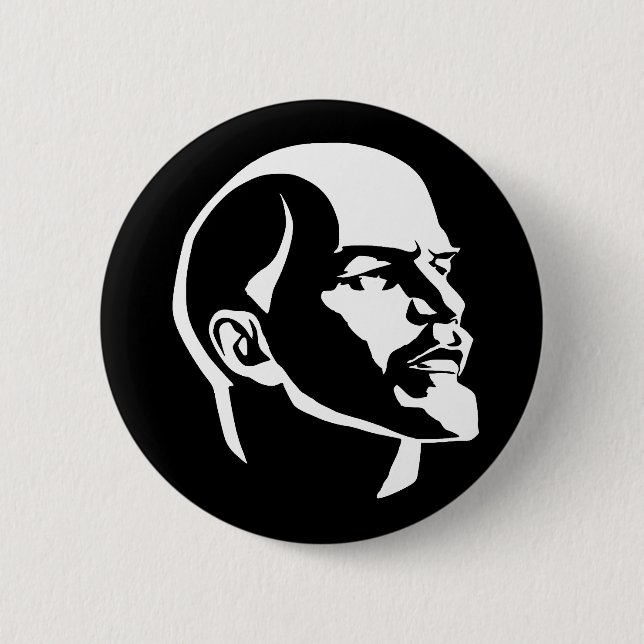 Lenin Huvud Knapp (Framsida)