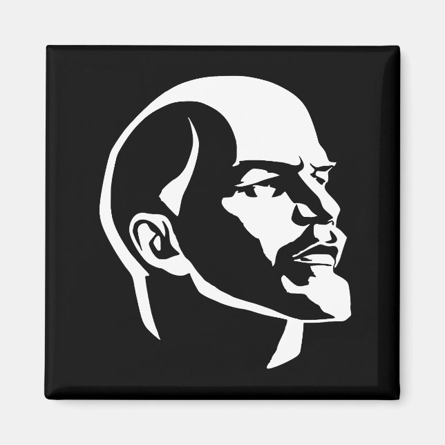 Lenin Huvud Magnet (Framsidan)