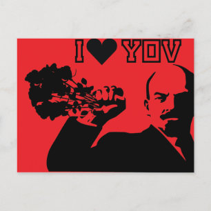 lenin - i kärlek du vykort