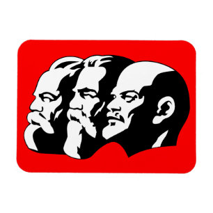 Lenin, Marx, Engels, Sovjetunionen, Kommunism Magnet