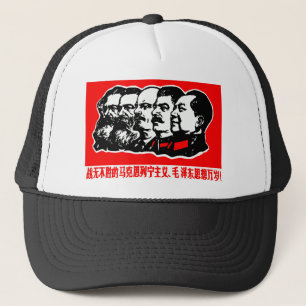 Lenin Marx Mao Zedong Truckerkeps