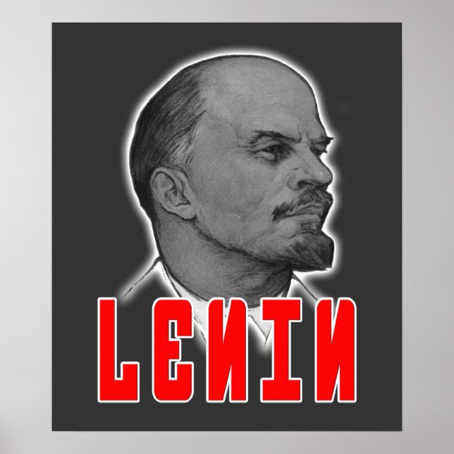 Lenin-profil Poster (Framsidan)