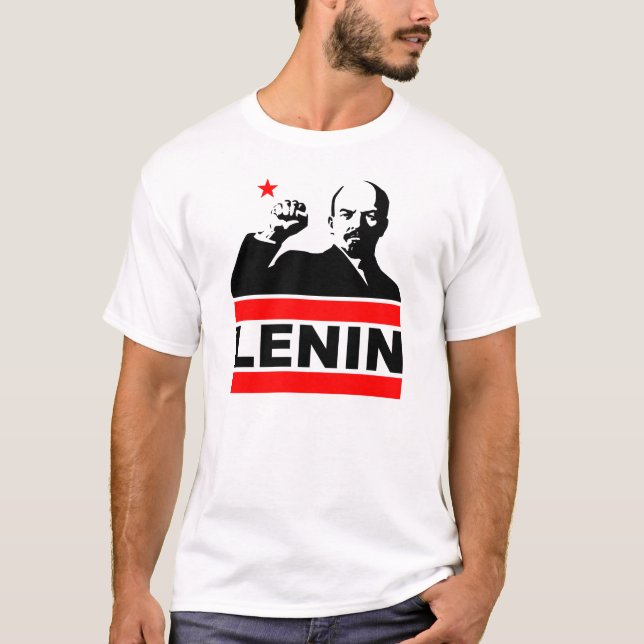 Lenin rap rojo tee (Framsida)