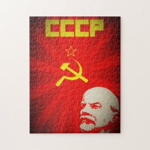 lenin russia sovjetisk kommunistisk pussel