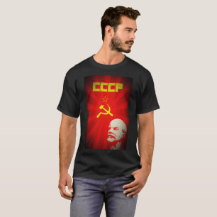 lenin russia sovjetisk kommunistisk tee