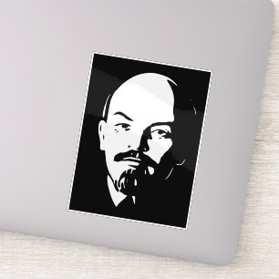 Lenin, Sovjet, CCCP, Sovjetunionen, Kommunism Klistermärken
