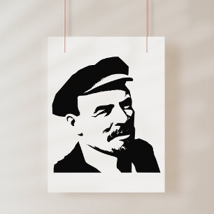 Lenin, Sovjet, CCCP, Sovjetunionen, Kommunism Poster