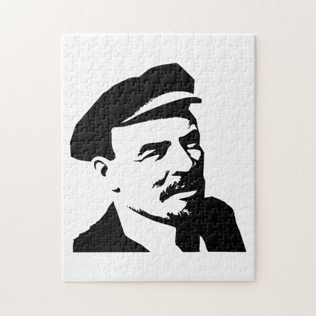Lenin, Sovjet, CCCP, Sovjetunionen, Kommunism Pussel (Vertikal)