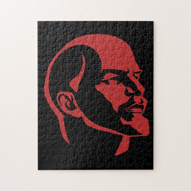 Lenin, Sovjet, CCCP, Sovjetunionen, Kommunism Pussel (Vertikal)