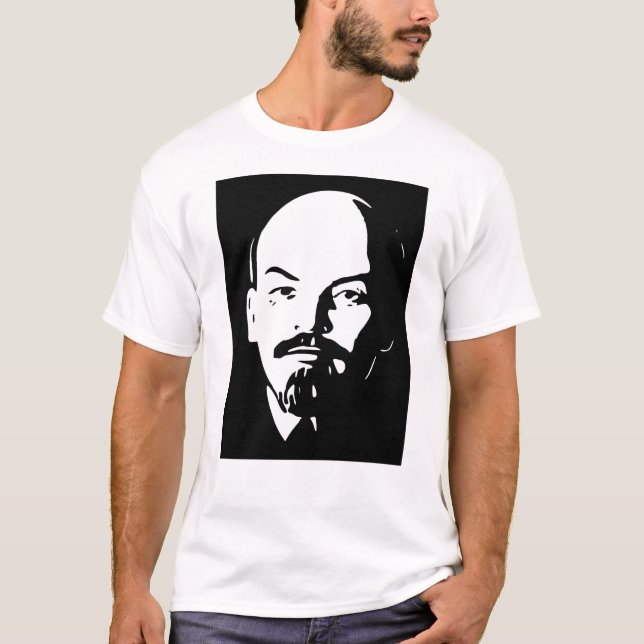 Lenin, Sovjet, CCCP, Sovjetunionen, Kommunism T Shirt (Framsida)