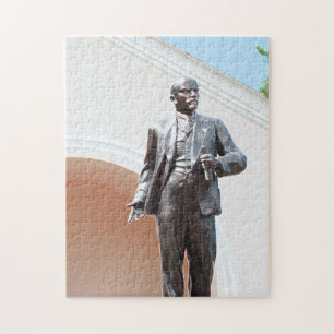 Lenin Sovjet Era Monument Historia Pussel