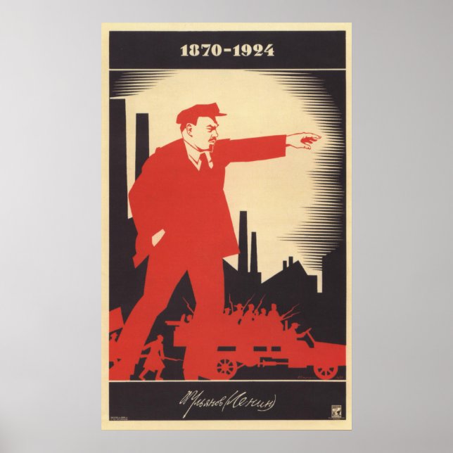 Lenin SovjetPoster Poster (Framsidan)