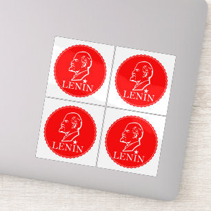 Lenin, Sovjetunionen, CCCP, Sovjet, Kommunism Klistermärken