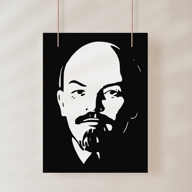Lenin, Sovjetunionen, CCCP, Sovjetunionen, Kommuni Fototryck (Skapare uppladdad)