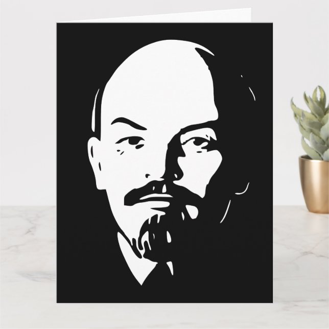 Lenin, Sovjetunionen, CCCP, Sovjetunionen, kommuni Kort (Liten växt)
