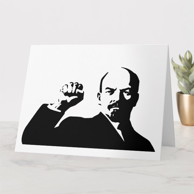 Lenin, Sovjetunionen, CCCP, Sovjetunionen, kommuni Kort (Liten växt)